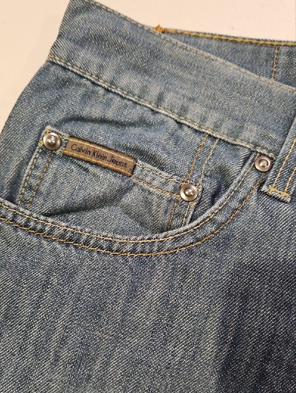 Calvin Klein Vintage Relaxed Light Blue Denim 0208